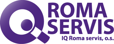 Logo IQ Roma Servis, o. s.